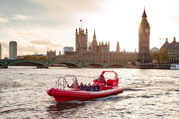 Experience London like never before as you cruise through the city after dark