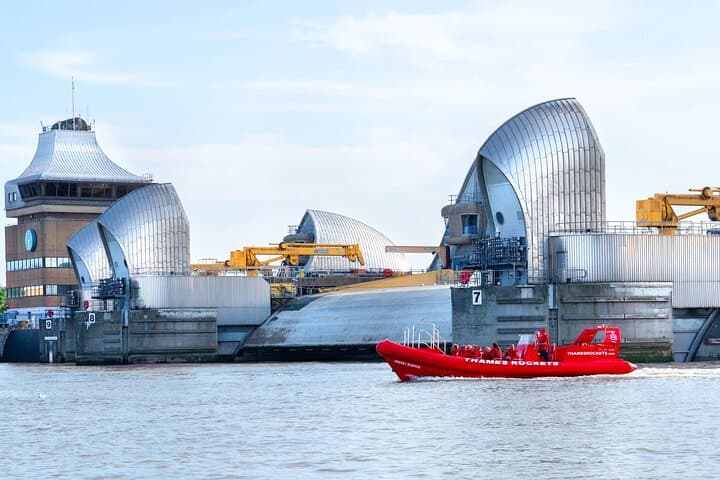 Experience London like never before and the iconic flood barrier