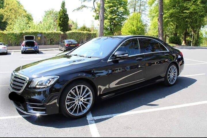 Mercedes S-Class 3 seats.