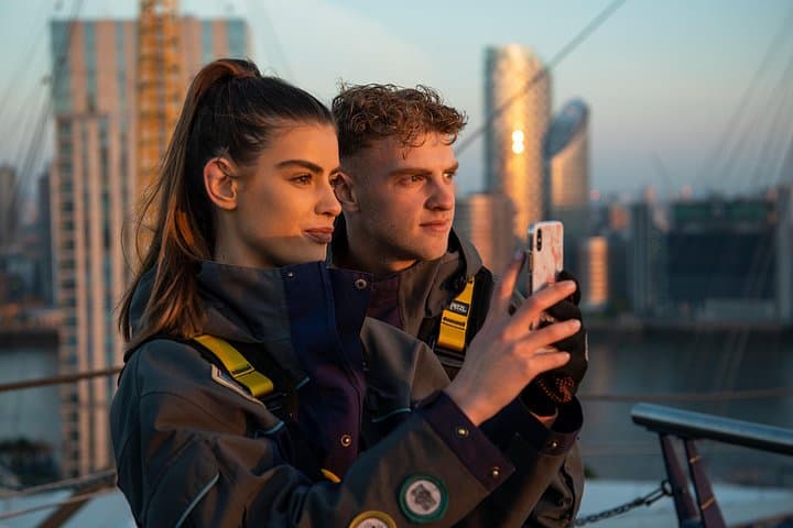 Up at The O2: Sunset Climb with Guided Tour with Panoramic Views