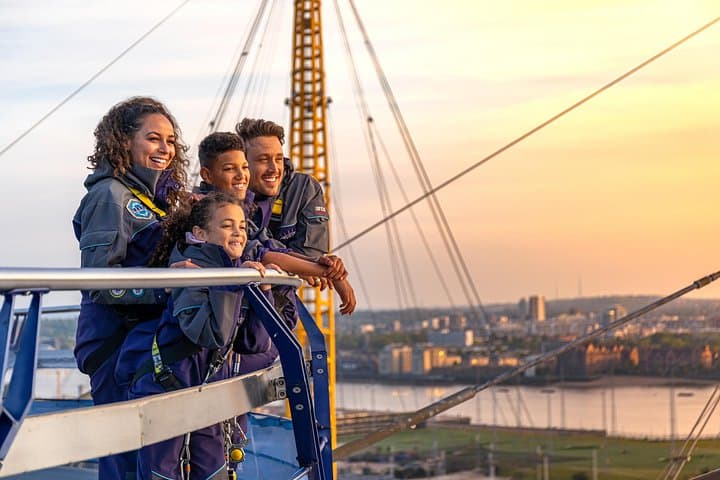 Up at The O2: Sunset Climb with Guided Tour with Panoramic Views
