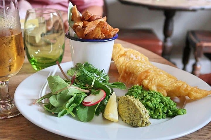 Enjoy lunch amongst locals