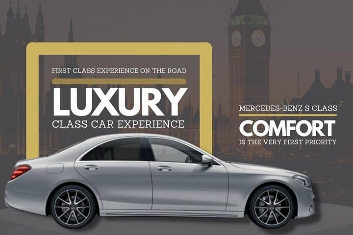 Luxury Airport Transfer from Lincolnshire to London Heathrow Airport (LHR) using a local English Chauffeur