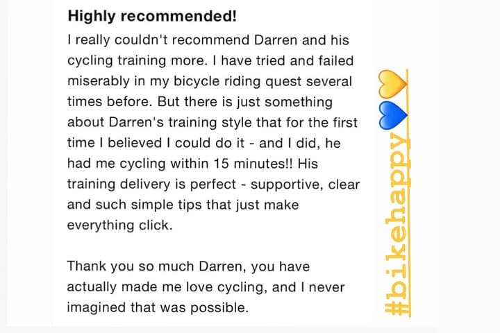 Learn to Cycle in 2.5 hours whilst on vacation in London!