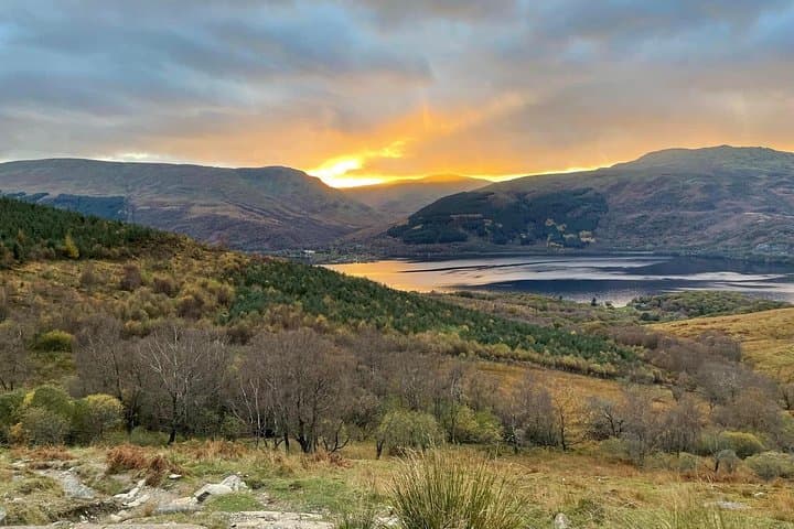 Loch Lomond and Doune hill.