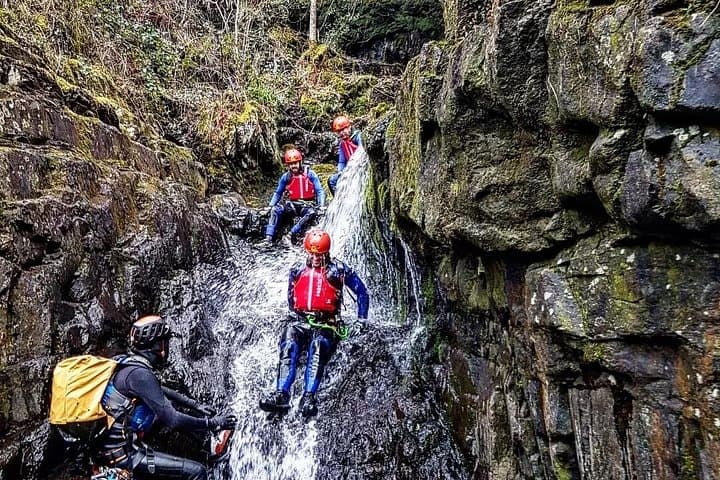 Gorge Scrambling in Snowdonia