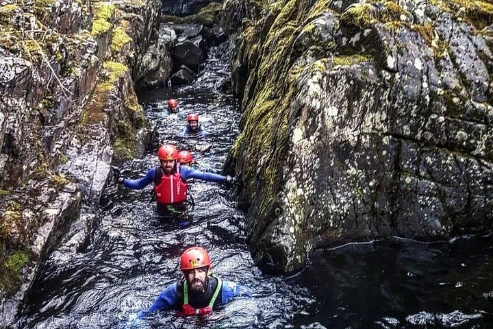 Gorge Scrambling in Snowdonia