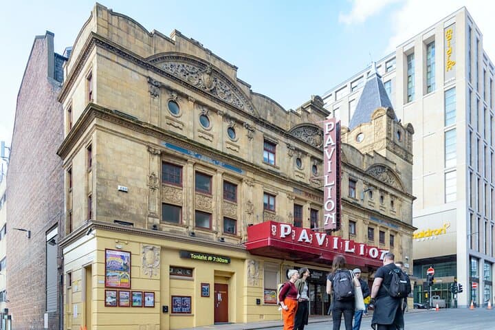 Outside Glasgow's beloved Pavilion Theatre