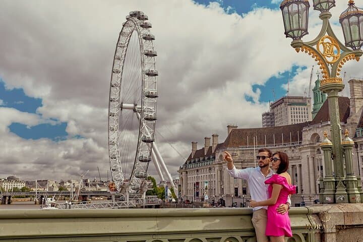 London Westminster with Big Ben private professional photo shoot 60min