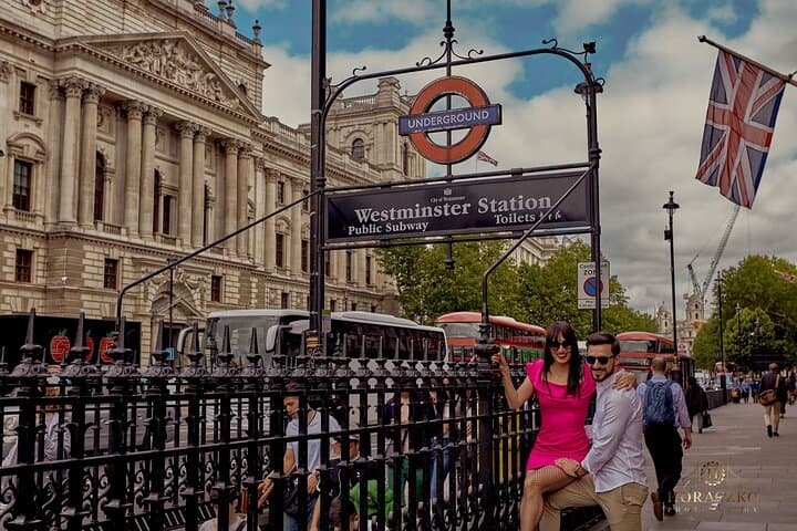 London Westminster with Big Ben private professional photo shoot 60min