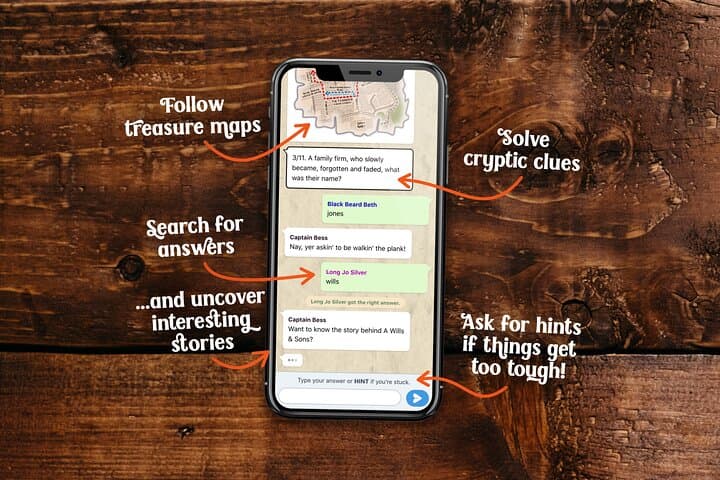 It works like Whatsapp so it’s easy and fun