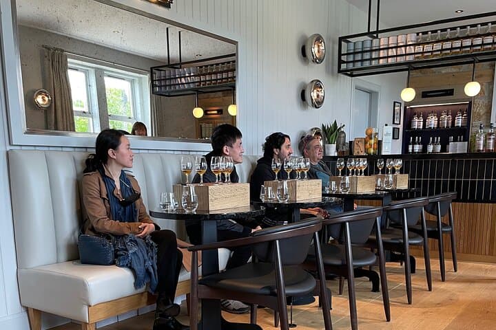 Whisky tasting class at Benriach