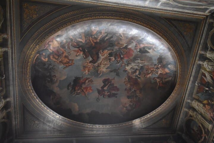 Another amazing ceiling panting in Blenheim palace.
