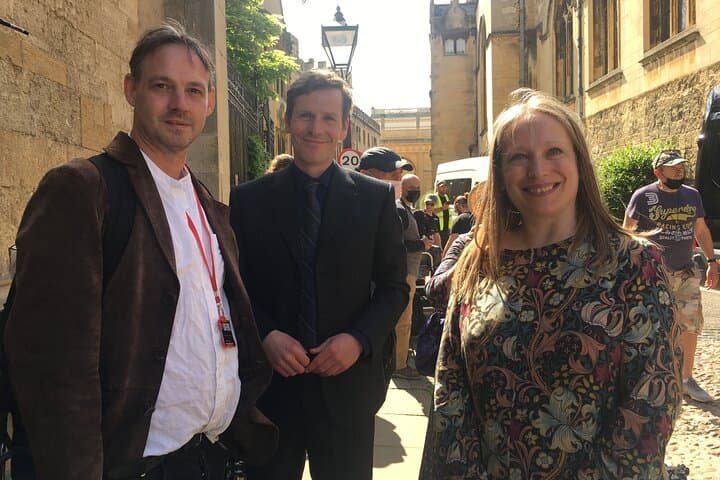 Guide Tom & Janet with Shaun Evans street scene