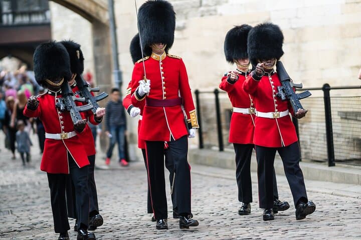 Queen's Guards at the Tower of London