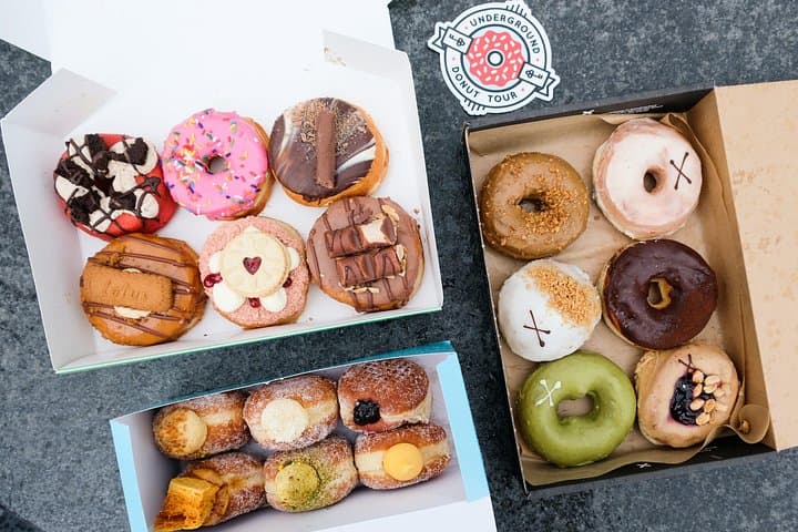 London Borough Market Sweet Treats, Donuts, & Tea Food Tour
