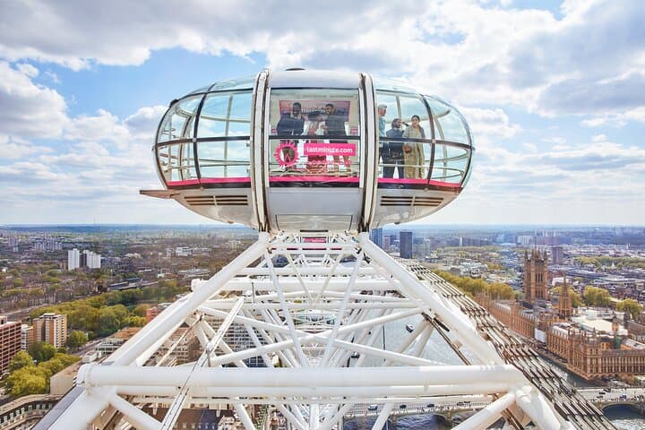 Five attraction pass including Madame Tussauds & The London Eye