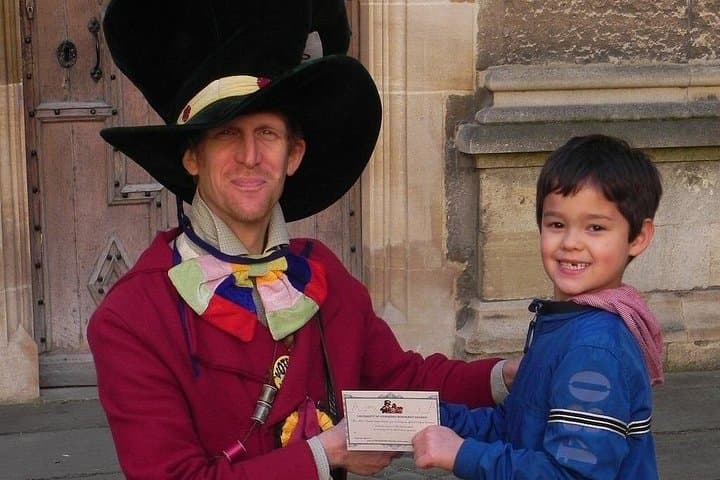 Oxford's youngest students receiving mad hatter degree on July 4th Alice Day