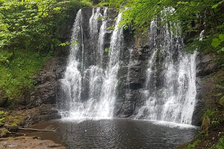 Waterfall in Glenariff forest