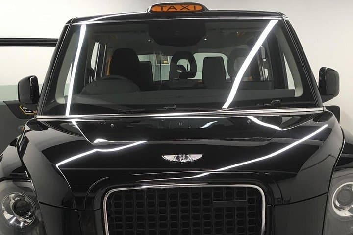 The London Electric Taxi which will take you to Windsor and back.