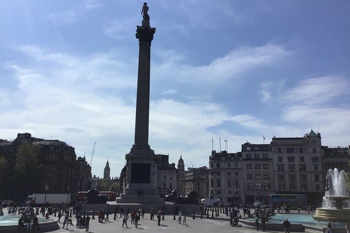 Trafalgar Square where we might find The Curator
