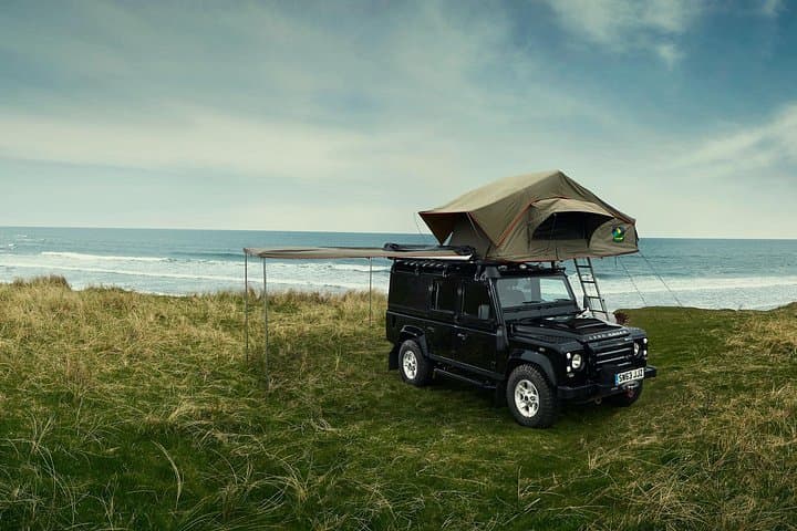 Hire Land Rover Defender Camper To Tour Northumberland and Beyond