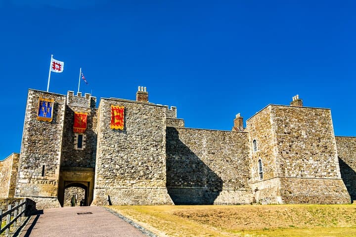 Dover Castle and White Cliffs Tour from London by Car
