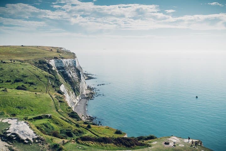 Dover Castle and White Cliffs Tour from London by Car