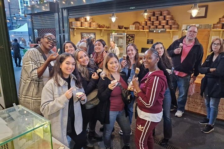 Great group from California enjoying some Borough market bites