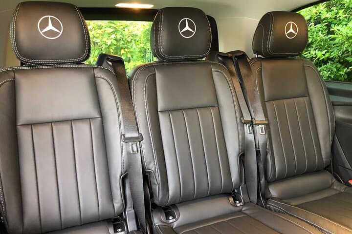 Inside Mercedes 7 seater