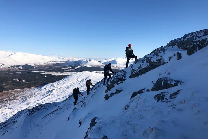 Private Guided Winter Mountain Walking Experience in the Cairngorms