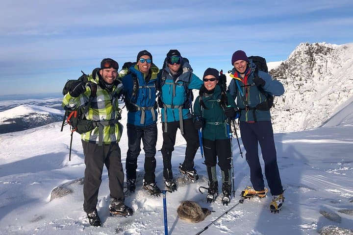 Private Guided Winter Mountain Walking Experience in the Cairngorms