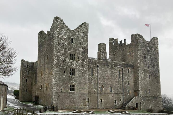 Bolton Castle. Try NOT believing in ghosts when you see this place.