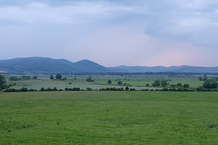 Massive Scottish Border Skies close to the summer solstice. This photo doesn't come close to experiencing this rare light and landscape in real life.