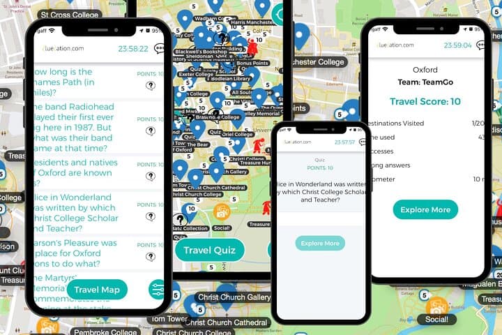 Truro Tour App Hidden Gems Game and Big Britain Quiz UK