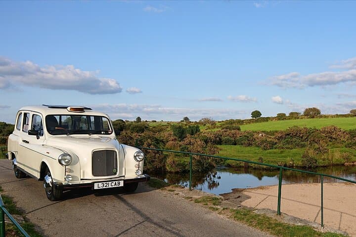 This Taxi is a centuries old clapper bridge on Bodmin Moor.