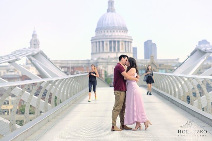 London Engagement / Secret Marriage Proposal near St Paul's Cathedral