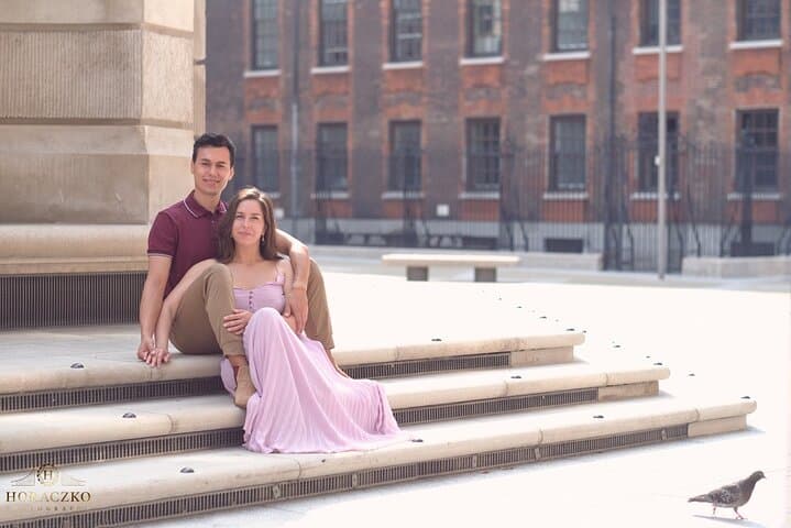 London Engagement / Secret Marriage Proposal near St Paul's Cathedral