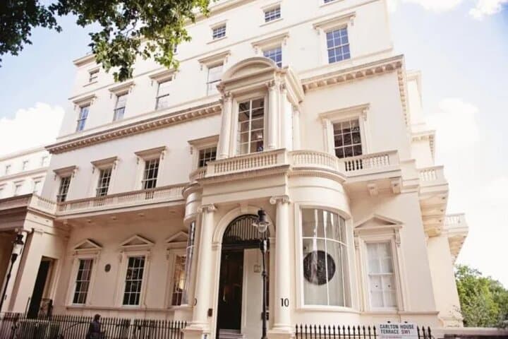Carlton Terrace - In both the books and the show, talking of any kind is strictly forbidden inside the club
