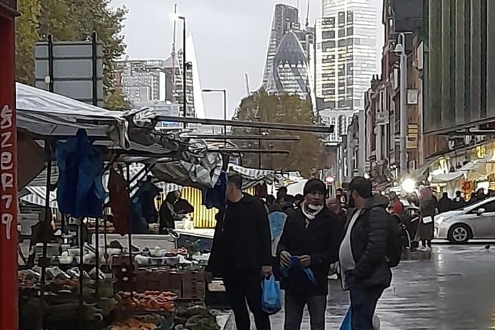 The vibrant Whitechapel Market