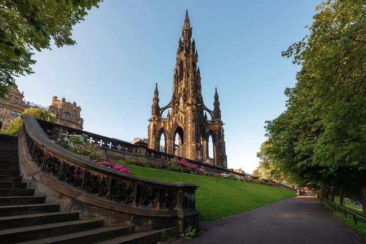 The Scott Monument on Princes Street