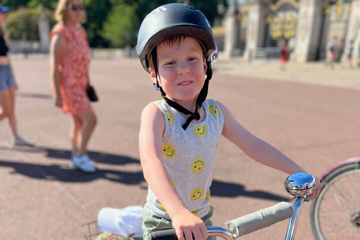 Tag along bike attachments for kids that are between the ages of 5 and 10 years old