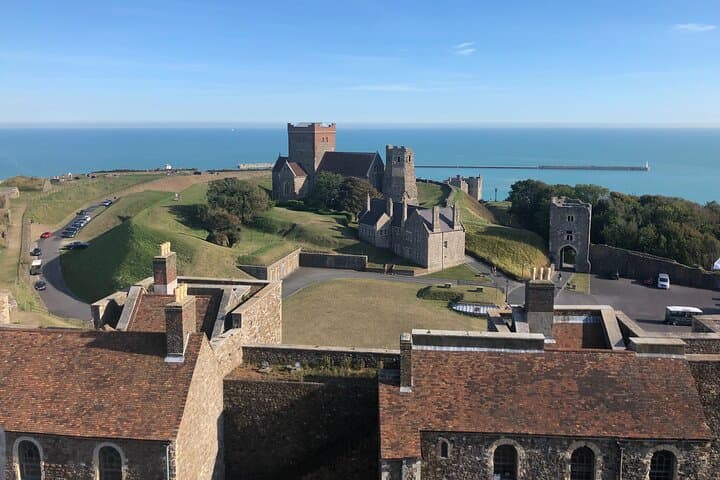 Dover Castle Ariel View