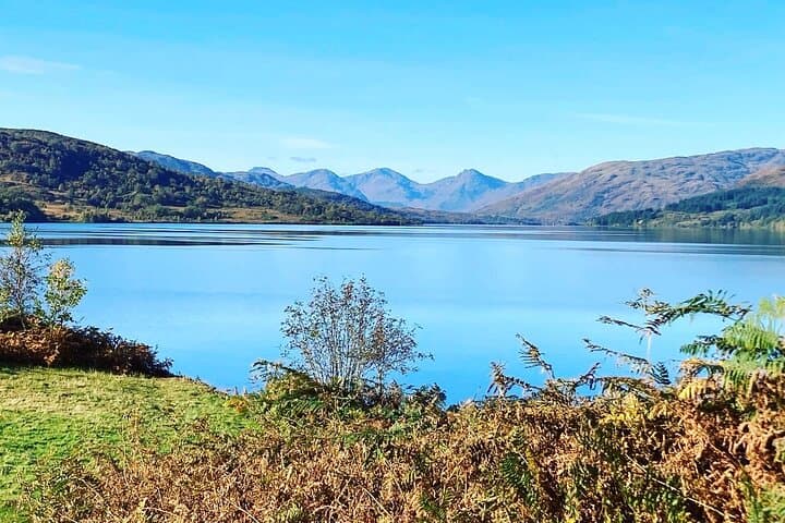 A view to the Arrochar Alps from Brenachoile point, Loch Katrine