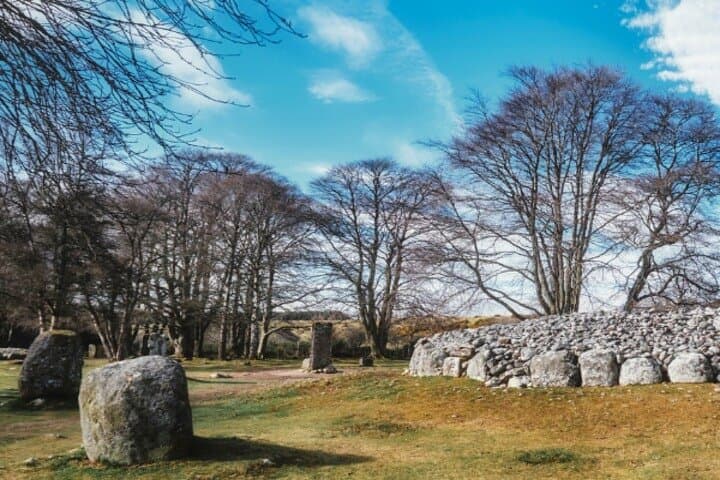 Touch ancient history at Clava Cairns — the real inspiration for Outlander’s time stones.