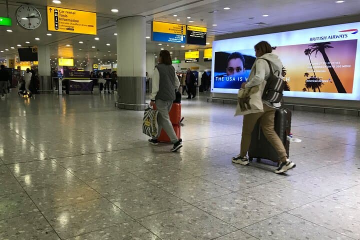 Private transfer from London Heathrow Airport to Southampton