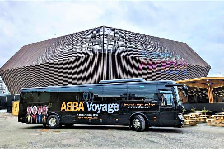 ABBA Voyage Express Coach with Ticket Option from Central London
