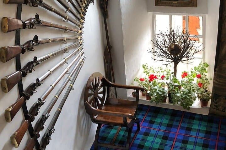 Inside Cawdor Castle
