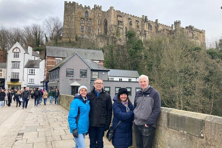 History Tour on Framwellgate Bridge.