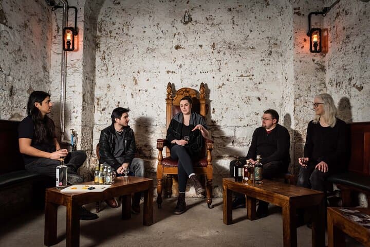 Evolution of Gin and Underground Gin Tasting in Edinburgh | 1hr